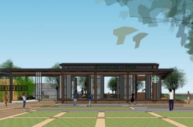 Sketchup商业模型|多层商店，商业建筑，新中式风格-BIM建筑网