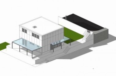 Sketchup住宅模型|格罗皮乌斯住宅,多层住宅,现代风格,居住建筑-BIM建筑网