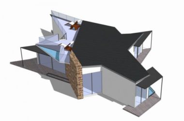 Sketchup住宅模型|海杜克住宅,多层住宅,居住建筑,现代风格-BIM建筑网