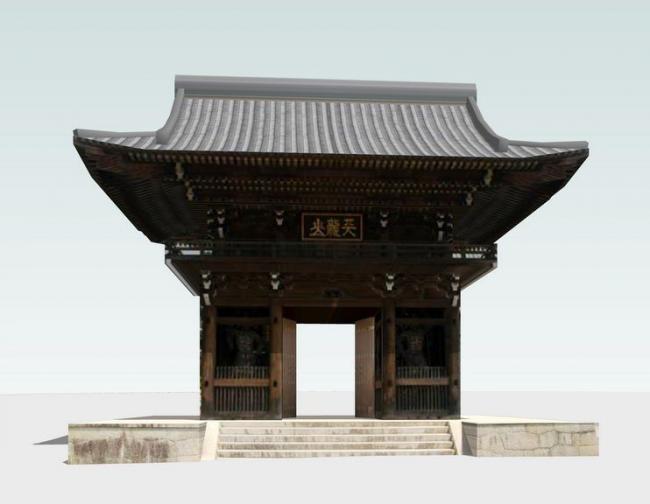 Sketchup小品模型|中式牌坊,小品,古建 Sketchup小品模型|中式牌坊,小品,古建