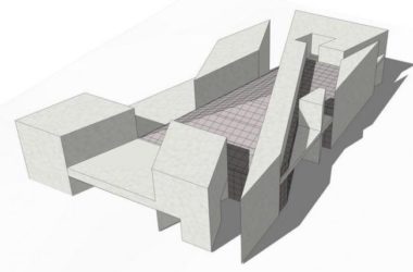 Sketchup文化模型|多层美国国家美术馆,文化建筑,现代风格-BIM建筑网