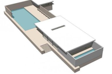 Sketchup文化模型|巴塞罗那德国馆,多层现代文化建筑-BIM建筑网