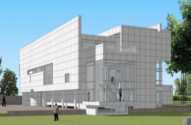 Sketchup文化模型|大师作品,多层现代文化建筑-BIM建筑网