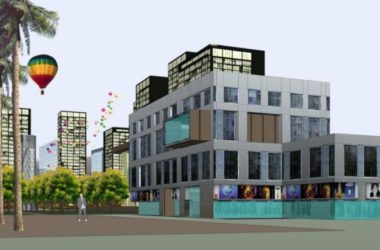 Sketchup商业模型|多层商业楼，现代风格-BIM建筑网