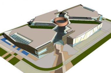 Sketchup综合体模型|多层商业综合体,现代风格-BIM建筑网