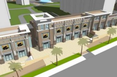 Sketchup商业模型|多层商业裙房，新古典风格-BIM建筑网