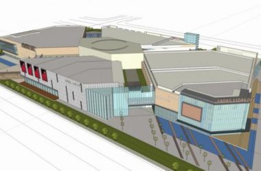 Sketchup综合体模型|多层商业综合体,现代风格-BIM建筑网
