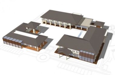 Sketchup酒店模型|多层民宿,酒店,新中式风格-BIM建筑网