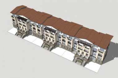 Sketchup住宅模型|多层住宅，联排住宅，居住建筑，西班牙风格，古典风格-BIM建筑网