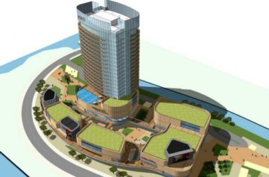 Sketchup综合体模型|多层商业街,高层酒店,综合体,现代风格-BIM建筑网