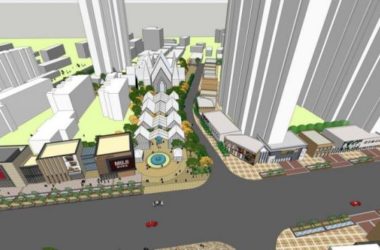 Sketchup商业模型|多层商业街，现代风格-BIM建筑网