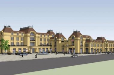 Sketchup商业模型|多层商业街，法式风格，古典风格-BIM建筑网