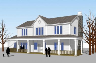 Sketchup住宅模型|多层农村自建房,居住建筑,法式风格,古典风格-BIM建筑网