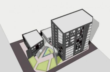 Sketchup住宅模型|多层商住楼,居住建筑,现代风格-BIM建筑网