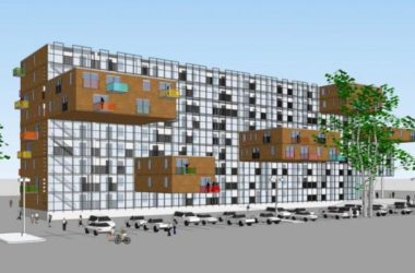 Sketchup住宅模型|多层公寓,居住建筑,现代风格-BIM建筑网