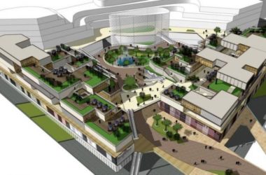 Sketchup商业模型|多层商业街，现代风格-BIM建筑网