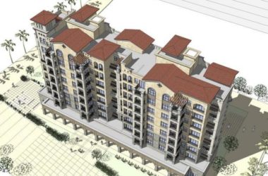 Sketchup住宅模型|多层住宅,西班牙风格,古典风格,居住建筑-BIM建筑网