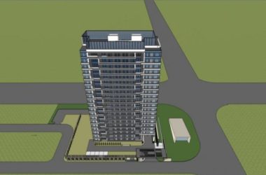Sketchup住宅模型|高层住宅,现代风格,居住建筑-BIM建筑网