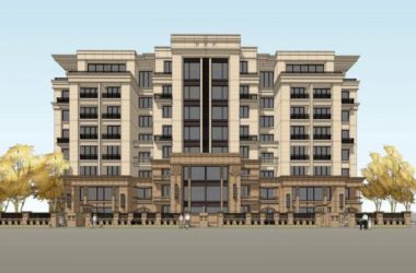 Sketchup住宅模型|多层住宅,简欧风格,古典风格,居住建筑-BIM建筑网