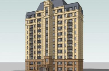 Sketchup住宅模型|中高层住宅,居住建筑,法式古典风格-BIM建筑网