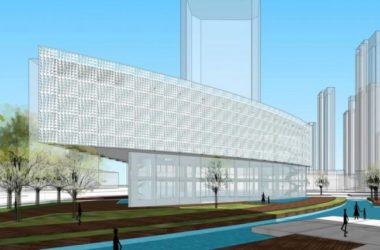 Sketchup商业模型|多层销售中心，商业建筑，现代风格-BIM建筑网