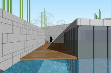 Sketchup文化模型|多层公园建筑,现代风格-BIM建筑网