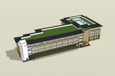 Sketchu工业厂房|多层厂房,新中式风格,工业建筑-BIM建筑网
