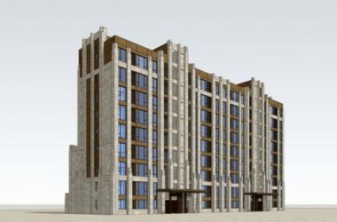 Sketchup住宅模型|小高层住宅,古典风格,居住建筑-BIM建筑网