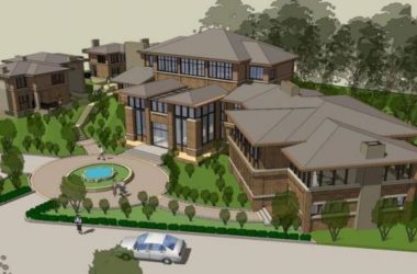 Sketchup酒店模型|多层酒店民宿,草原风,古典风格-BIM建筑网