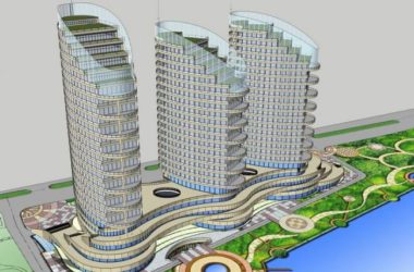 Sketchup酒店模型|高层酒店,现代风格-BIM建筑网
