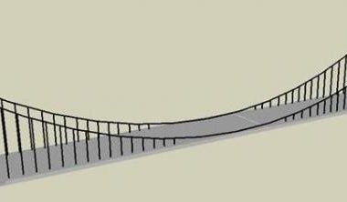 Sketchup车站路桥|现代风格,车行桥梁-BIM建筑网