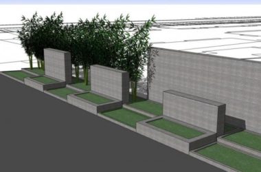Sketchup素材模型|景墙石材素材,建筑模型组件素材-BIM建筑网