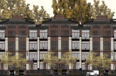 Sketchup住宅模型|叠拼住宅,多层住宅,现代风格-BIM建筑网
