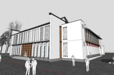 Sketchup文化模型|多层活动中心,文化建筑,现代风格-BIM建筑网