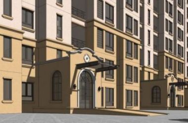Sketchup住宅模型|高层住宅,居住建筑,西班牙风格,古典风格-BIM建筑网