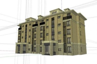 Sketchup住宅模型|多层住宅,居住建筑,古典风格-BIM建筑网