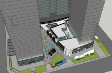 Sketchup综合体模型|高层商业综合体,现代风格-BIM建筑网