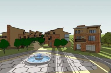 Sketchup景观模型|滨水景观,住宅景观,现代风格-BIM建筑网