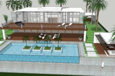 Sketchup酒店模型|假日酒店,现代风格-BIM建筑网