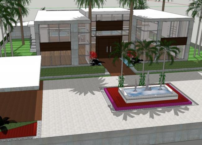 Sketchup酒店模型|假日酒店,现代风格 Sketchup酒店模型|假日酒店,现代风格