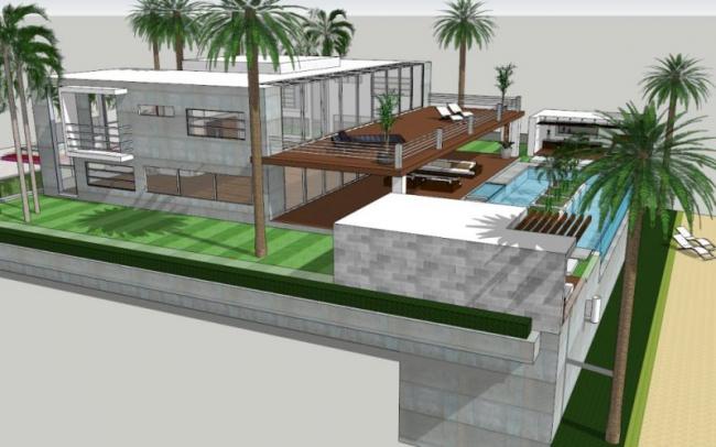 Sketchup酒店模型|假日酒店,现代风格 Sketchup酒店模型|假日酒店,现代风格