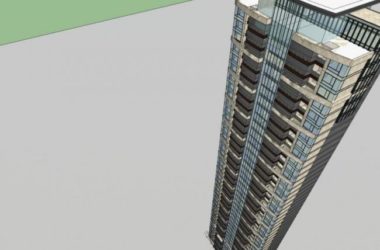 Sketchup住宅模型|高层住宅,现代风格-BIM建筑网