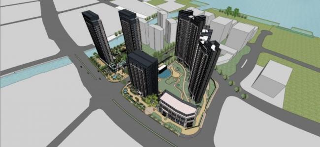 Sketchup住宅模型|高层公寓,现代风格 Sketchup住宅模型|高层公寓,现代风格