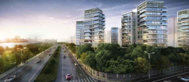 Sketchup住宅模型|小高层住宅,现代风格 Sketchup住宅模型|小高层住宅,现代风格