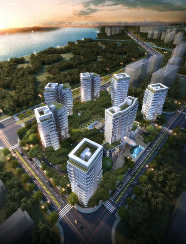 Sketchup住宅模型|小高层住宅,现代风格 Sketchup住宅模型|小高层住宅,现代风格