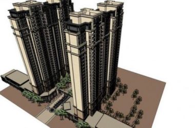Sketchup住宅模型|超高层住宅,居住建筑,古典风格-BIM建筑网