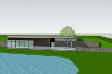 Sketchup车站路桥|游船码头,现代风格-BIM建筑网