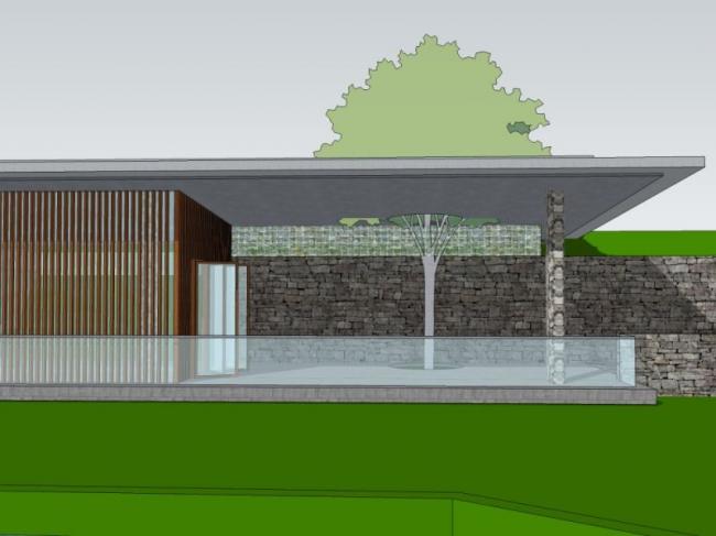 Sketchup车站路桥|游船码头,现代风格 Sketchup车站路桥|游船码头,现代风格