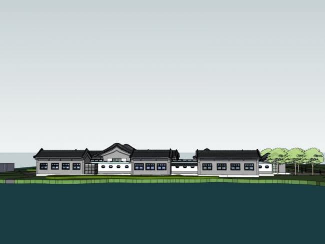 Sketchup住宅模型|民居,中式风格,古建筑 Sketchup住宅模型|民居,中式风格,古建筑
