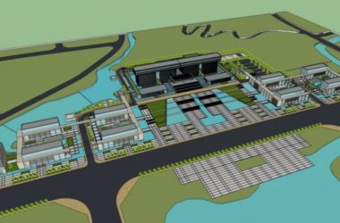Sketchup办公模型|多层办公楼,现代风格-BIM建筑网